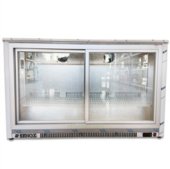 Senox 2-Door, Sliding Bar Undercounter Bottle Cooler, Extra Long Model 135x50.5x85 cm - 1