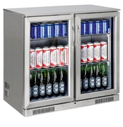 Senox 2 Kapılı Bar Altı Şişe Soğutucu , 90x50,5x85 cm, Inox - Senox
