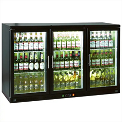 Senox 3 Door Bottle Cooler, 135x50,5x85 cm - 1