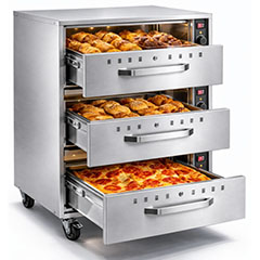 Senox Çekmeceli Sıcak Dolap, 3xGn 1/1 - Senox