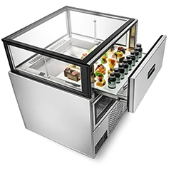 Senox CKM 150T Çekmeceli Soğuk Teşhir Dolabı, 150x80x105,5 cm - Senox (1)