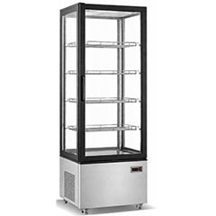 Senox DP 250 Dik Tip Soğuk Pasta Teşhir Dolabı, 52,2x48,7x186 cm - Senox