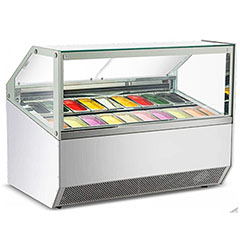 Senox DT-12 12 Gözlü Dondurma Reyonu, 120x109,5x135 cm - Senox