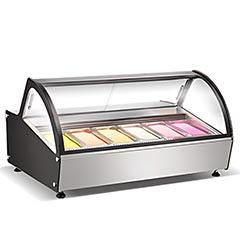 Senox DT-6 6 Gözlü Dondurma Reyonu, 117x84,5x61,8 cm - Senox