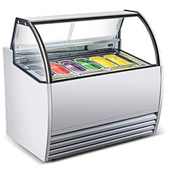 Senox DT-9 9 Gözlü Dondurma Reyonu, 129,2x88x126,3 cm - Senox