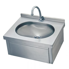 Senox Knee Press Sink, Double Water Inlet, DBE-02 - Senox