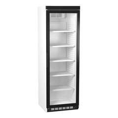 Senox Single Door Upright Bottle Cooler, Without Canopy Black, 59.5x60.5x181 cm - 1