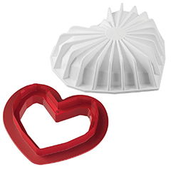 Silikomart Amore Origami 600 Silikon Kalıp - 1