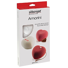 Silikomart Amorini 100 Kalp Silikon Kalıp - 2