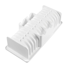 Silikomart Bandoneon 1800 Silikon Kalıp, 25,6x9,5 cm - 1