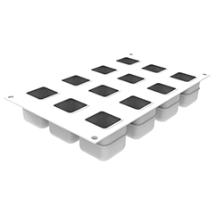 Silikomart CUBO 3D 85 Küp Silikon Kalıp, 30x17,5 cm - 2