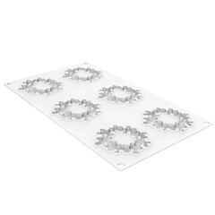 Silikomart Flora 19 Çikolata Kalıbı - 1