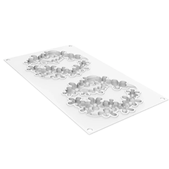 Silikomart Flora 80 Çiçek Silikon Kek Kalıbı, 14 cm - 2