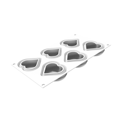 Silikomart Heartıx 85 Silikon Kalıp - Silikomart