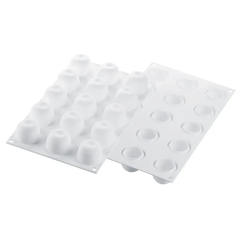 Silikomart Kek Kalıbı Mela, Ciliegia, Pesca 30 Silikon Kalıp - Silikomart