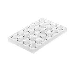 Silikomart Kit Cuore 01 CH020 Kalp Çikolata Kalıbı - 1