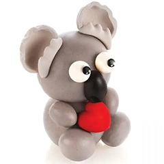 Silikomart Kit Koala Çikolata Kalıbı - 4