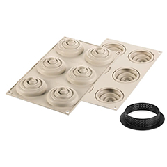Silikomart Kit Mini Tarte Twist Silikon Kalıp - 1