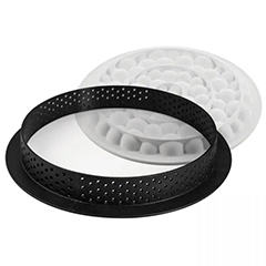 Silikomart Kit Tarte Ring Bubble Silikon Kalıp - 1