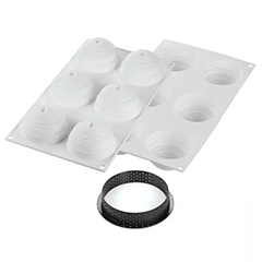 Silikomart Kit Tarte Ring Montblanc Silikon Kalıp - 2