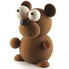 Silikomart Kit Teddy Çikolata Kalıbı - 1