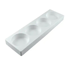 Silikomart Multiflex 90 Yuvarlak Silikon Kalıp, 4lü - Silikomart