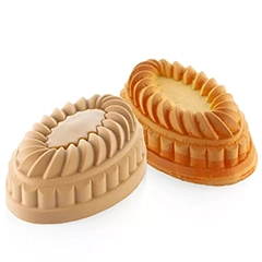 Silikomart Pleincoeur Oval Silikon Kalıp - 3