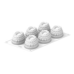 Silikomart Pleincoeur Oval Silikon Kalıp - Silikomart