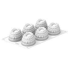 Silikomart Pleincoeur Round Silikon Kalıp - Silikomart