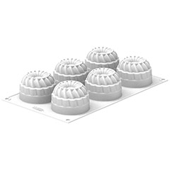 Silikomart Pleincoeur Round Silikon Kalıp - Silikomart