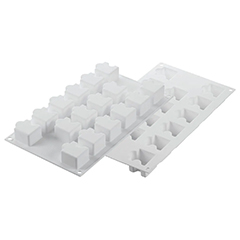 Silikomart Puzzle 30 Silikon Kalıp - 1
