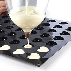 Silikomart Sq065 Cuori Silikon Kalıp - Silikomart (1)