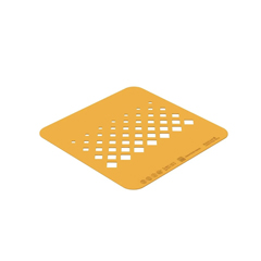 Silikomart Stencil LosangaSilikon Kalıp - Silikomart