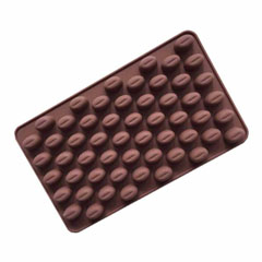 Epinox Kahve Çekirdeği Çikolata Kalıbı, Silikon 18,5x11x1,4 Cm, Khc 18 - Epinox Pastry