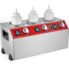 Silverinox 3'lü Sosluk, Elektrikli - Silverinox