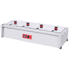 Silverinox 4'lü Benmari, Elektrikli, 119x48x25 cm - Silverinox