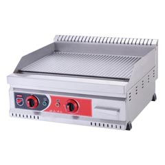 Silverinox 600 Series Grill, Flat, Electric, 40x40 cm - Silverinox