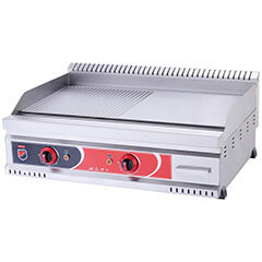Silverinox 600 Series Grill, Flat, Electric, 60x60 cm - Silverinox