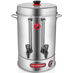 Silverinox Basmalı Musluklu Çay Makinesi, 500 Bardak Kapasiteli, 50 Litre - Silverinox