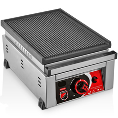 Silverinox Cast Iron Grill, Natural Gas, 30 cm - Silverinox