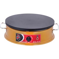 Silverinox Crepe Machine, 40 cm, Gold - Silverinox