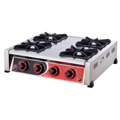 Silverinox Doğalgazlı Set Üstü Ocak, Dörtlü - Silverinox