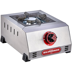 Silverinox Doğalgazlı Set Üstü Ocak, Tekli - Silverinox