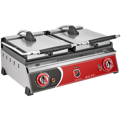 Silverinox Elektrikli Çift Kapaklı Hamburger Makinesi, 20 Dilim - 2