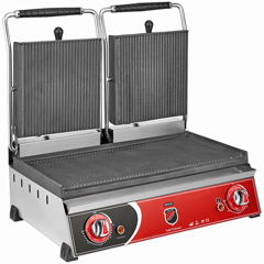 Silverinox Elektrikli Çift Kapaklı Tost Makinesi, 20 Dilim - 1