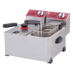 Silverinox Elektrikli Fritöz, 3+3 Litre - 1