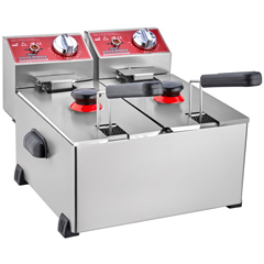 Silverinox Elektrikli Fritöz, 3+3 Litre - 3