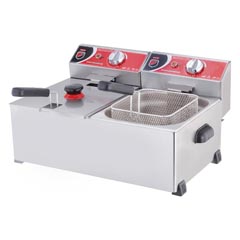 Silverinox Elektrikli Fritöz, 5+5 Litre - 1