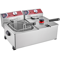 Silverinox Elektrikli Fritöz, 5+5 Litre - 3