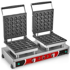 Silverinox Kalpli Bubble Waffle Makinesi, Çiftli, Kapaklı - Silverinox